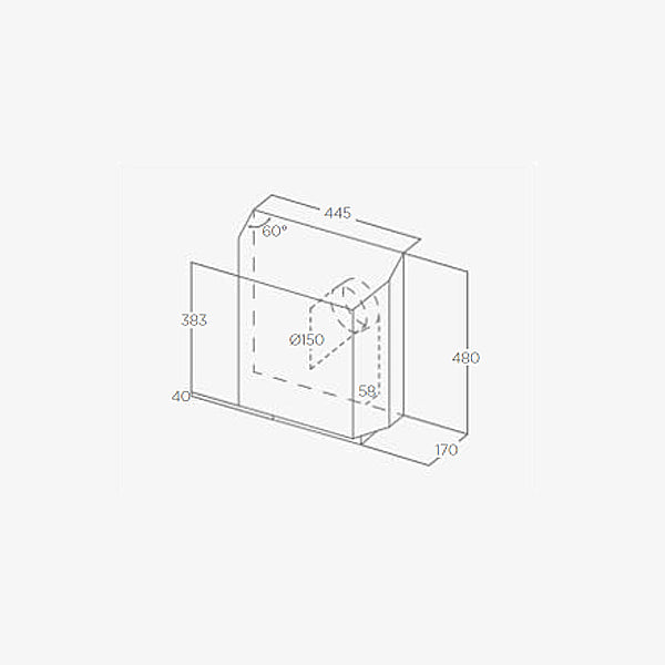 Elica Externer Wandmotor