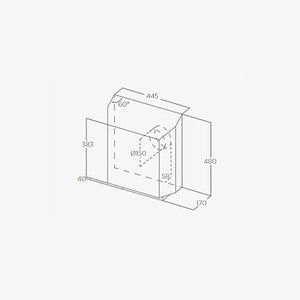 Elica Externer Wandmotor
