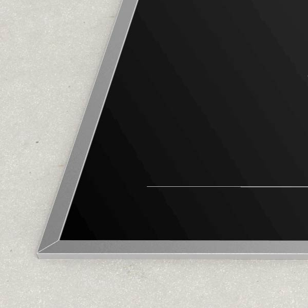 Kochfeldrahmen Berbel Downline Edelstahl-Optik