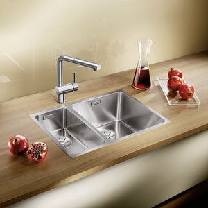 Flachrandspüle Blanco Andano 340/180-IF Becken rechts