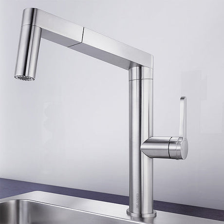 Blanco Panera-S Armatur Edelstahl gebürstet