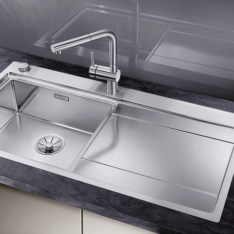 Edelstahlspüle Blanco Divon II 5 S-IF  Becken links