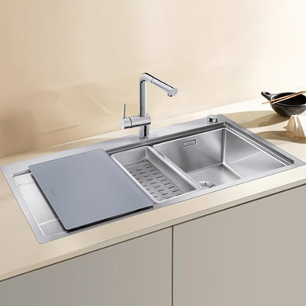 Blanco Divon II 6 S-IF Edelstahlspüle Becken rechts