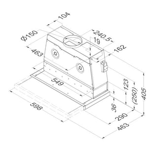 Flachschirmhaube Novy Moveline 