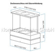 Berbel Deckenanschluss Glasverkleidung