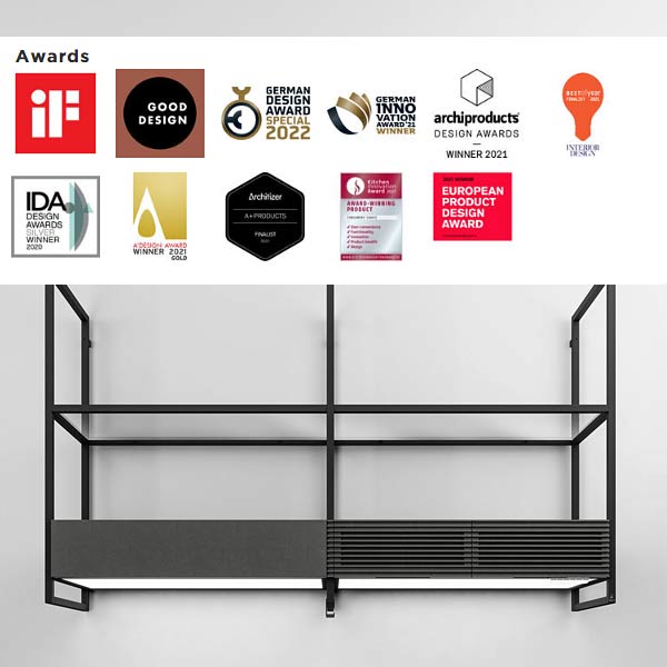 Wandhaube Elica Open Suite 