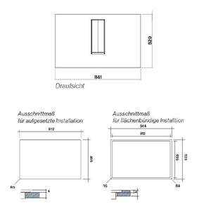 Falmec Quantum Pro Easy Kochfeldabzug