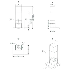 Novy Salsa Wandhaube