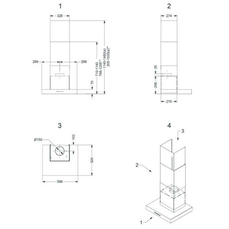 Novy Salsa Wandhaube
