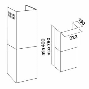 Schacht Schwarz für Falmec Cover