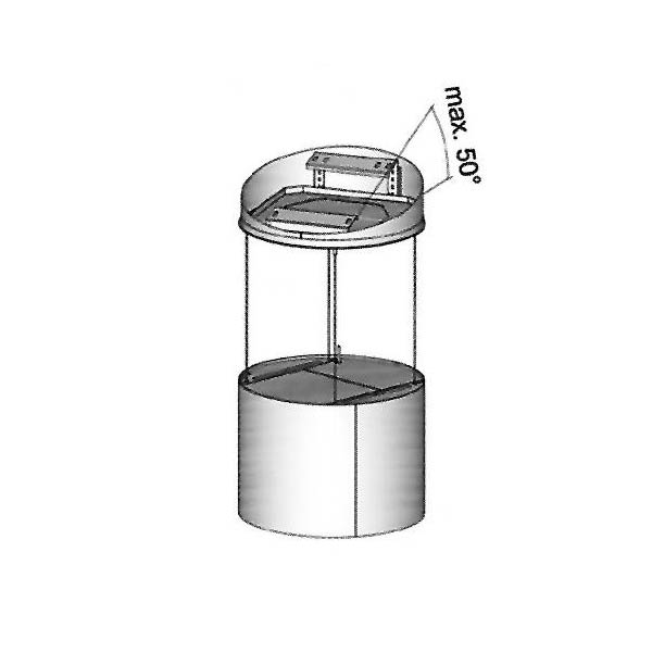 Berbel Skyline Round Schräge Deckenkonsole