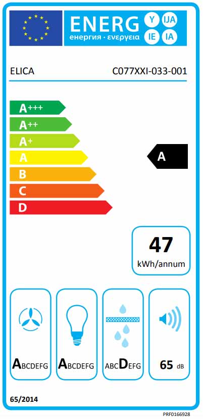 Kopffreihaube Elica Sheen-S 