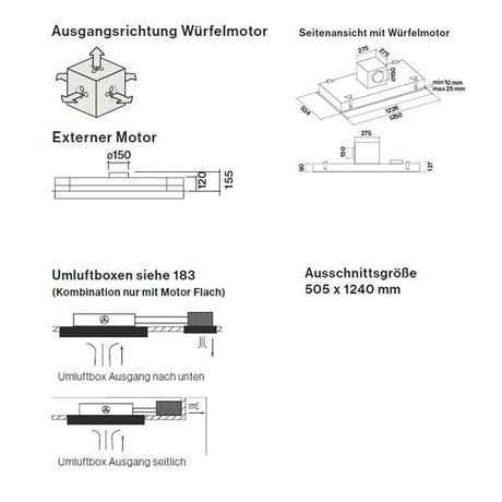 Skema Deckenlüfter von Falmec