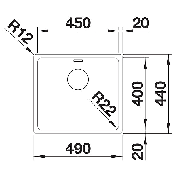 BLANCO ANDANO 450-IF