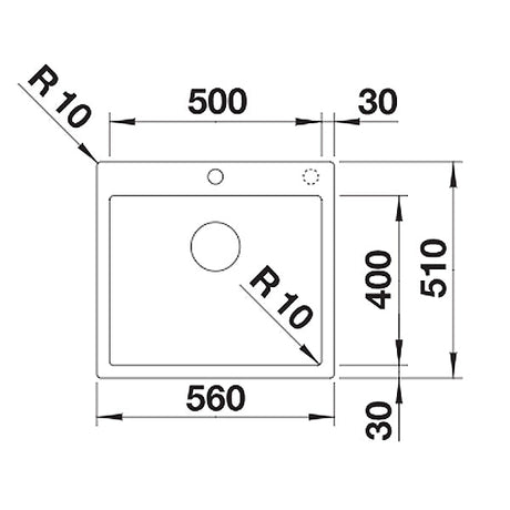 BLANCO CLARON 500-IF/A