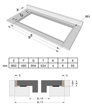 Novy Pro 1778 Induktionskochfeld