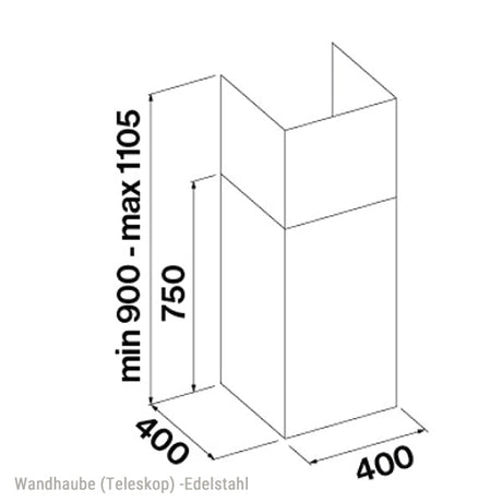Falmec Mira Plus Wand/Inselhaube