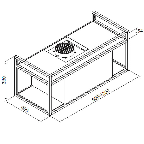 Airforce Q-BIC Wandhaube