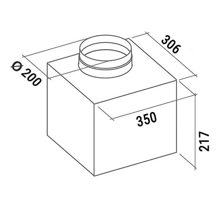 Falmec Würfelmotor 1300 m³/h
