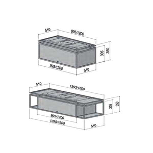 Berbel Skyline Frame BDL SKF Inselhaube
