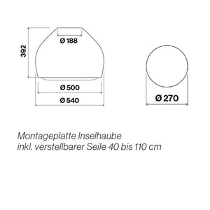 Falmec Sophie Dunstabzugshaube
