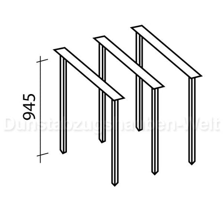Verlängerungskit für Falmec Spazio 
