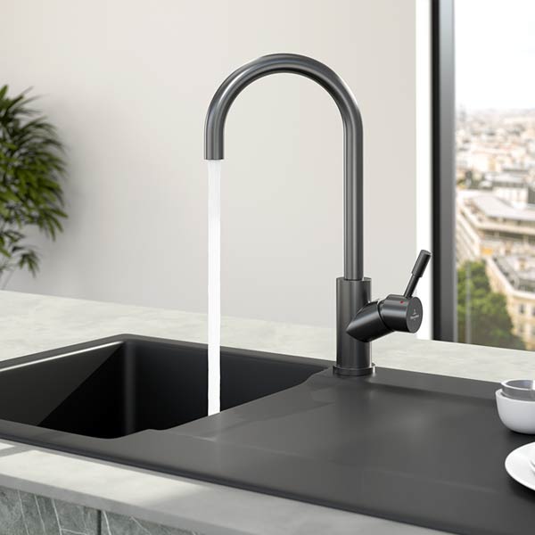 Villeroy & Boch Umbrella Edelstahl massiv Armatur