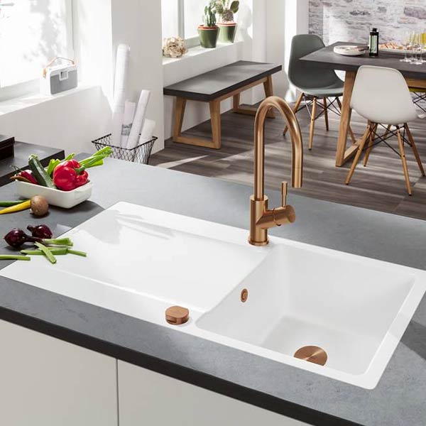 Villeroy & Boch Umbrella Edelstahl massiv Armatur