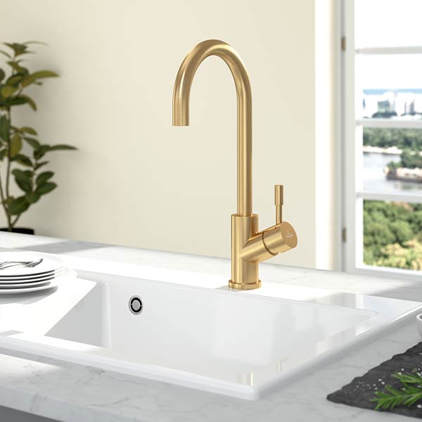 Villeroy & Boch Umbrella Edelstahl massiv Armatur