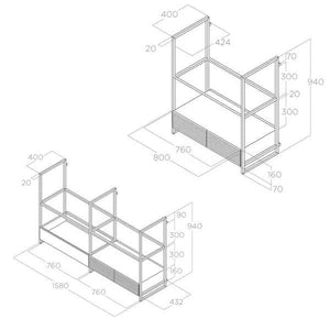 Wandhaube Elica Open Suite 