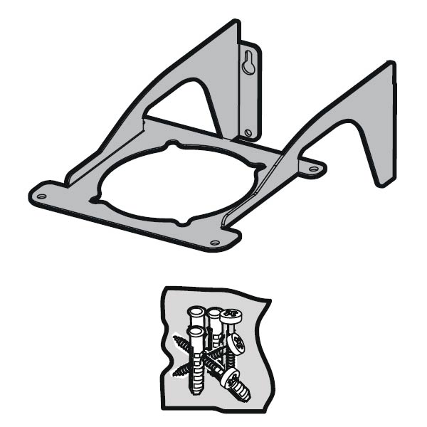 Wandbefestigung für Ikona Light