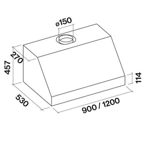 Falmec Zeus Pro Wandhaube 