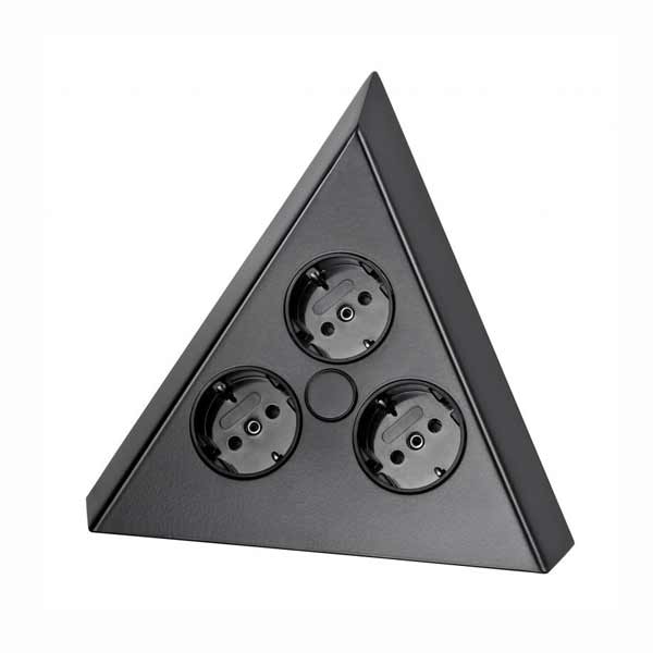 Thebo Togo Dreieck-Steckdose 3-fach