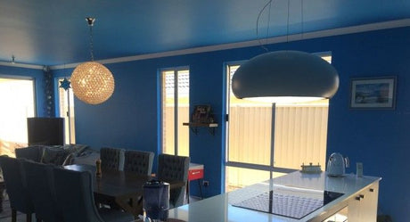 Elica Shell Inselhaube in weiß matt