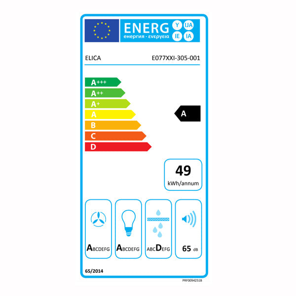 Elica Elle-S Weißes/Schwarzes Glas