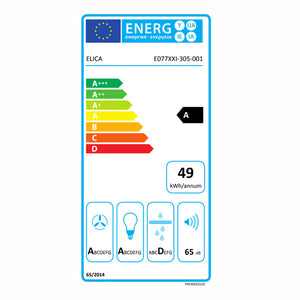 Elica Elle-S Weißes/Schwarzes Glas