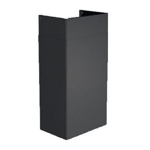 Airforce Kamin schwarz lackiert