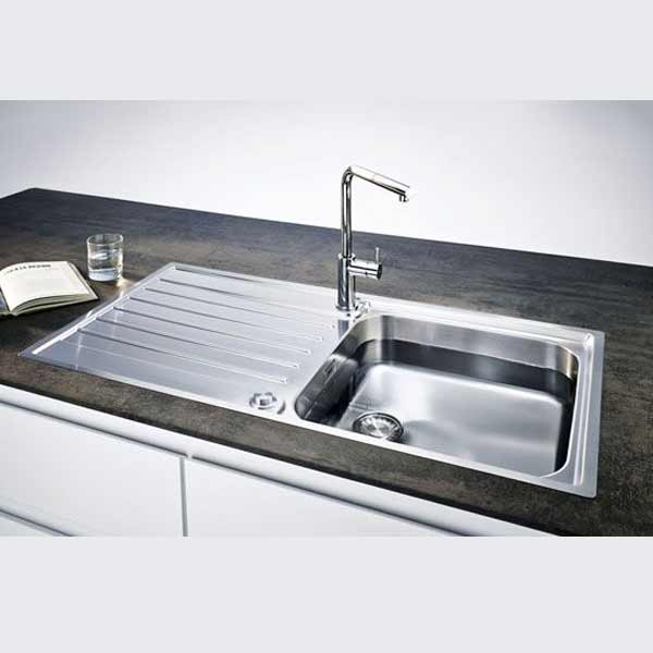 Franke Argos AGX 211-100 Spüle mit Druckknopfbetätigung