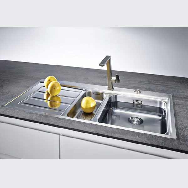 Franke Hydros HDX 254-97 Spüle mit Druckknopfbetätigung