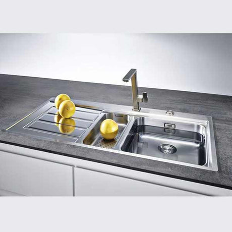 Franke Hydros HDX 254-97 Spüle mit Druckknopfbetätigung