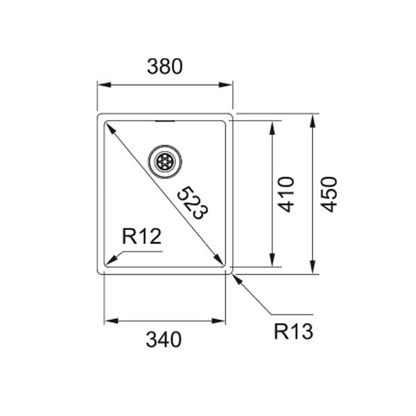 Franke Box BXX 210/110-34 Spüle
