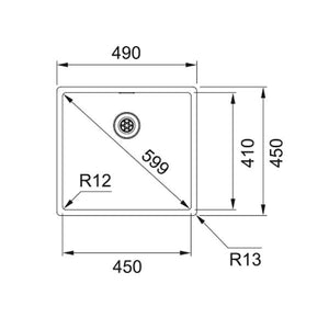 Franke Box BXX 210/110-45 Spüle
