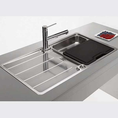 Franke Hydros HDX 214-86 Spüle mit Druckknopfbetätigung