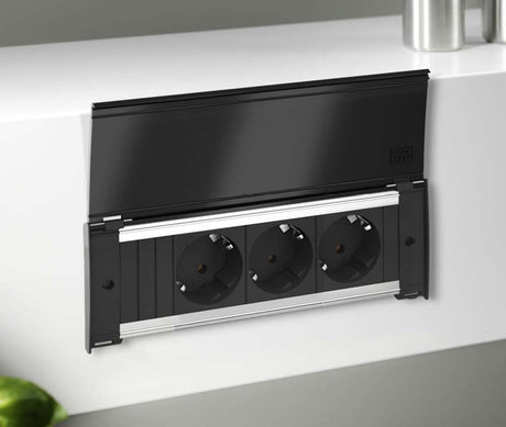 Bachmann Kapsa weiß 3 fach Steckdose