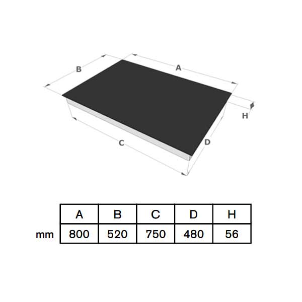 Novy Comfort 1755 Induktionskochfeld