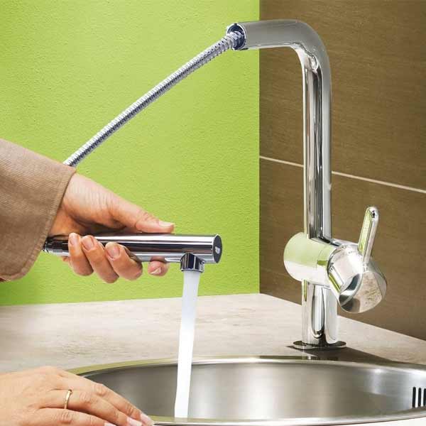 Grohe Minta mit Auszugauslauf Armatur