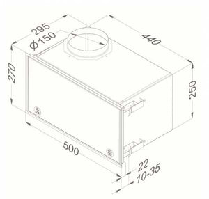 Novy Umluftbox 842.400 in schwarz