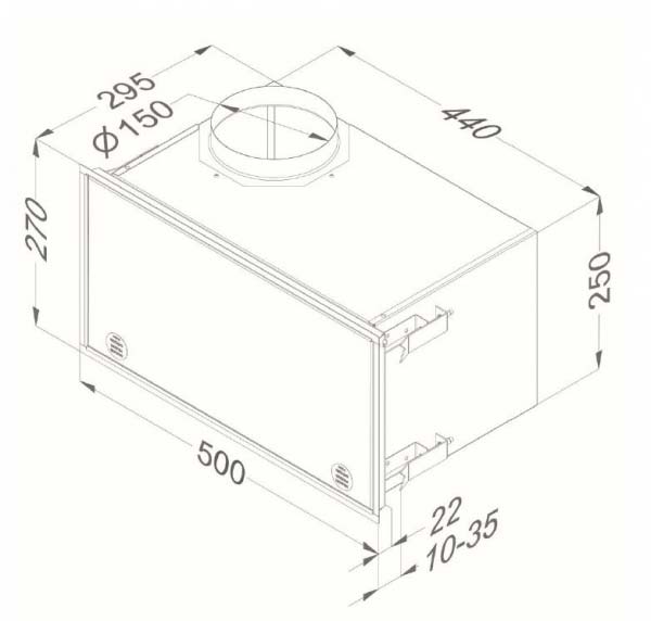 Novy Box für Umluftbetrieb 841.400