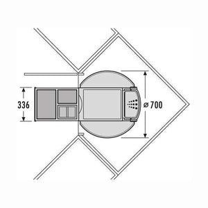 Hailo Rondo AS 3645-121 Abfallsammler