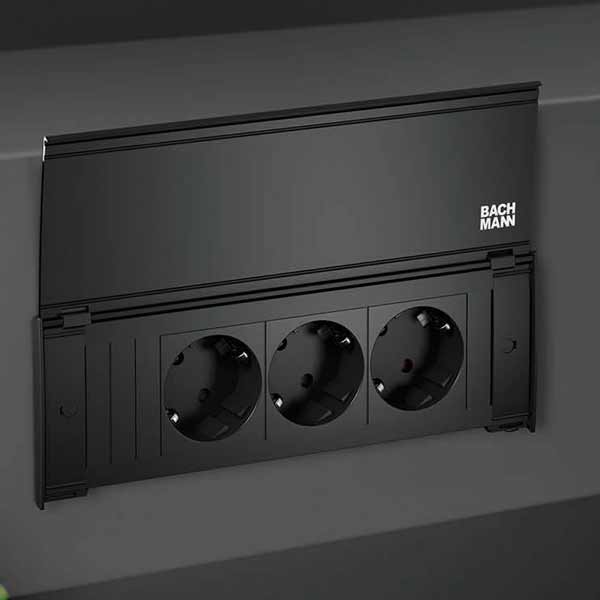 Steckdose Bachmann Kapsa 2-fach und 3-fach 